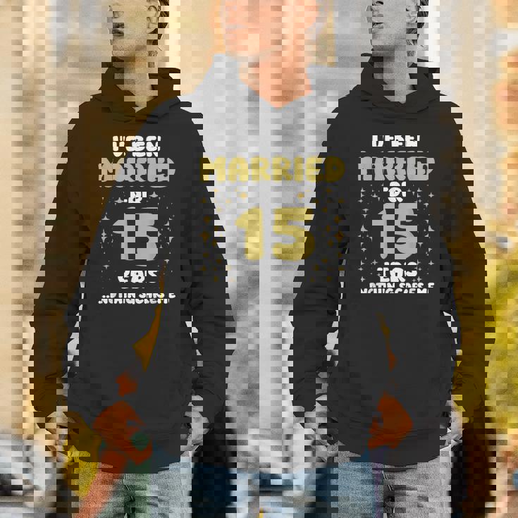 結婚15年 15周年 夫 妻 記念日 パーカー