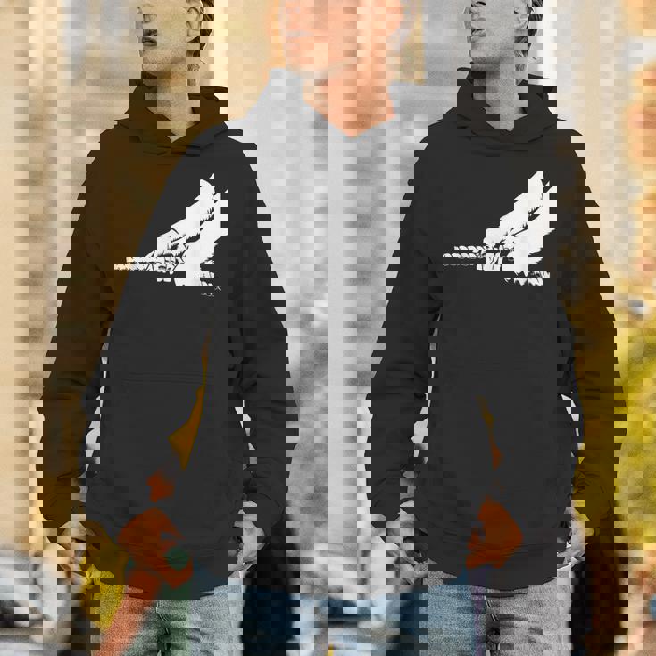 綱引きロープチームチーム。 パーカー