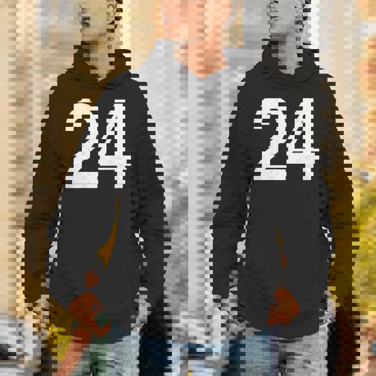 背番号24 番号付きシャツ番号 パーカー