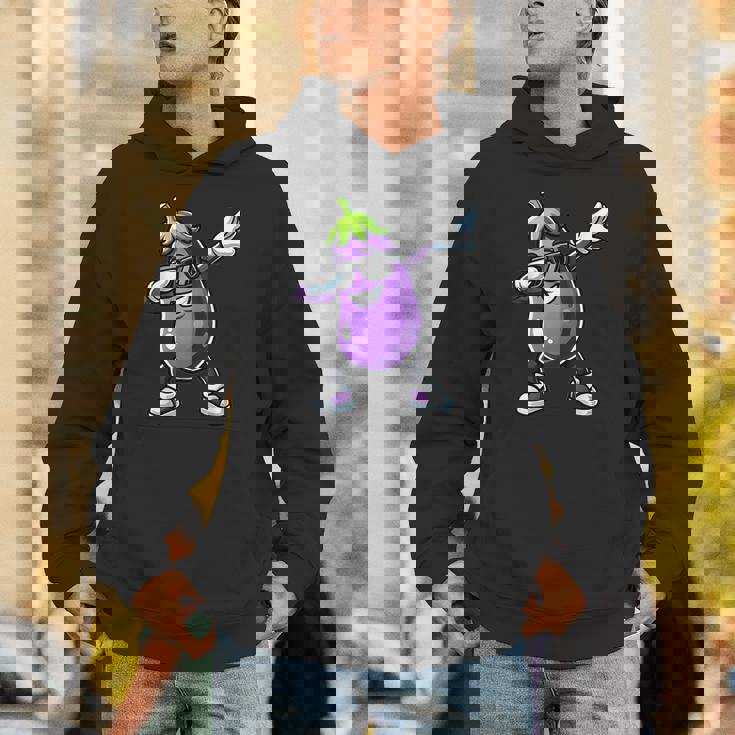 茄子を軽くたたく面白い野菜ギフト ナス付き パーカー