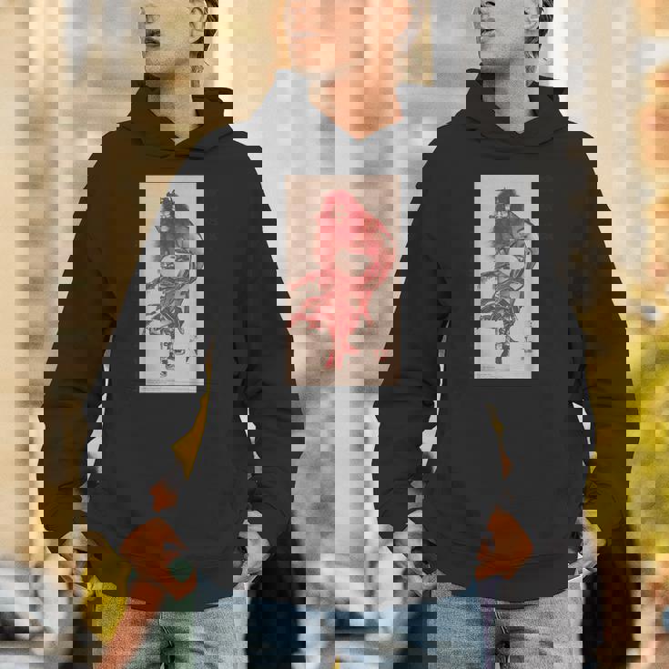 葛飾北斎 「朱描き鍾馗・朱鍾馗・赤鍾馗」 パーカー