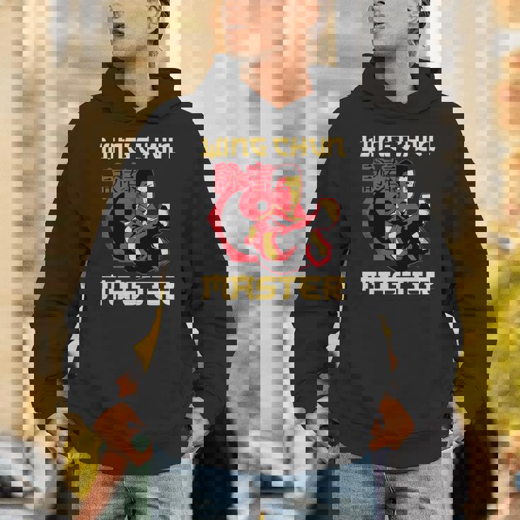 詠春拳マスター トレーニング 詠春拳 コーチ ファイター マーシャルアーツ 長袖tシャツ パーカー