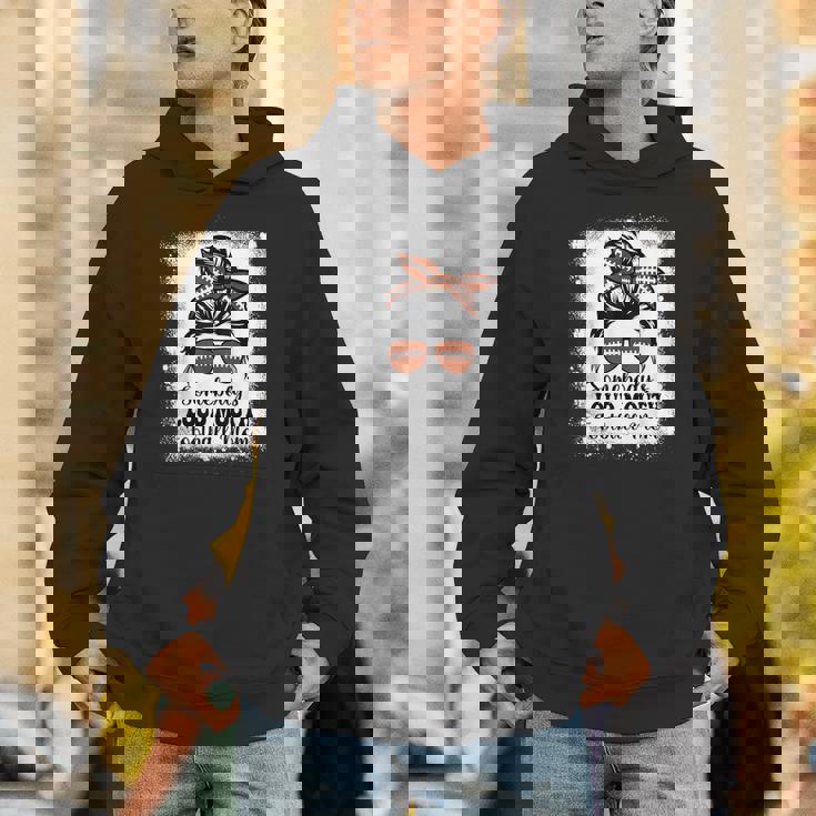 誰かのラウド・マウス・フットボール・マム・チアー・フットボール選手 パーカー