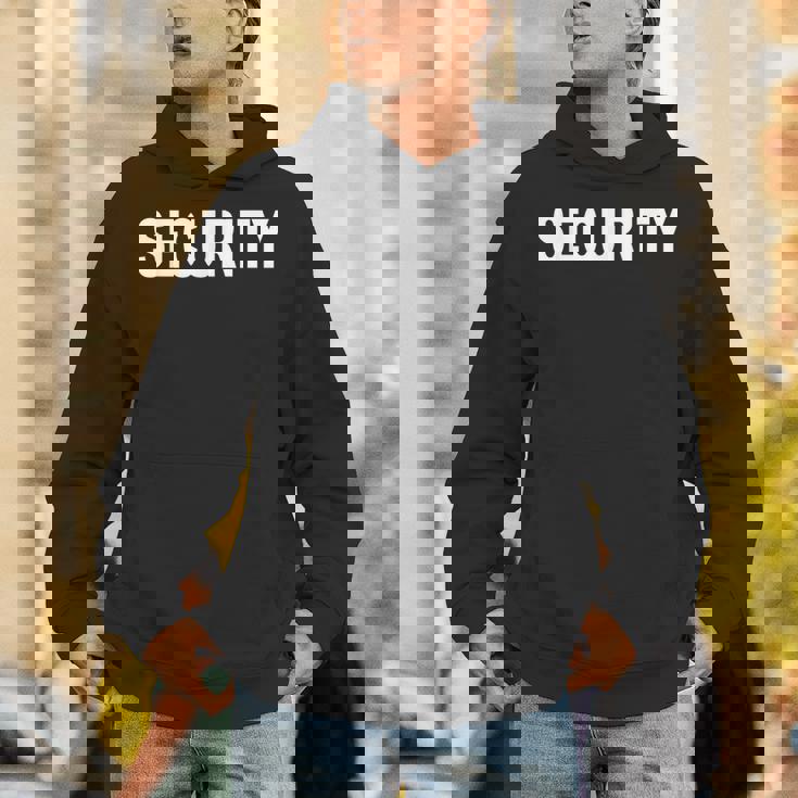 バックプリント 警備員 イベントオフィサー コスチューム 防犯 パーカー