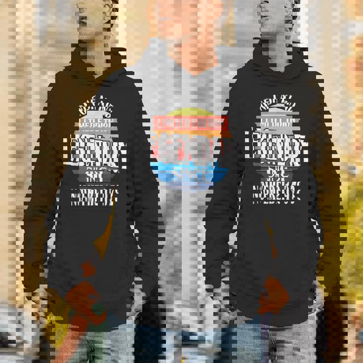 限定版 1978 年 11 月の誕生日以来の伝説 パーカー