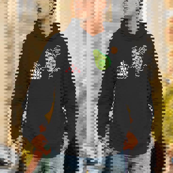 面白い アボカド カートゥーン ボウリング チーム ケグラー コーン ギフト パーカー