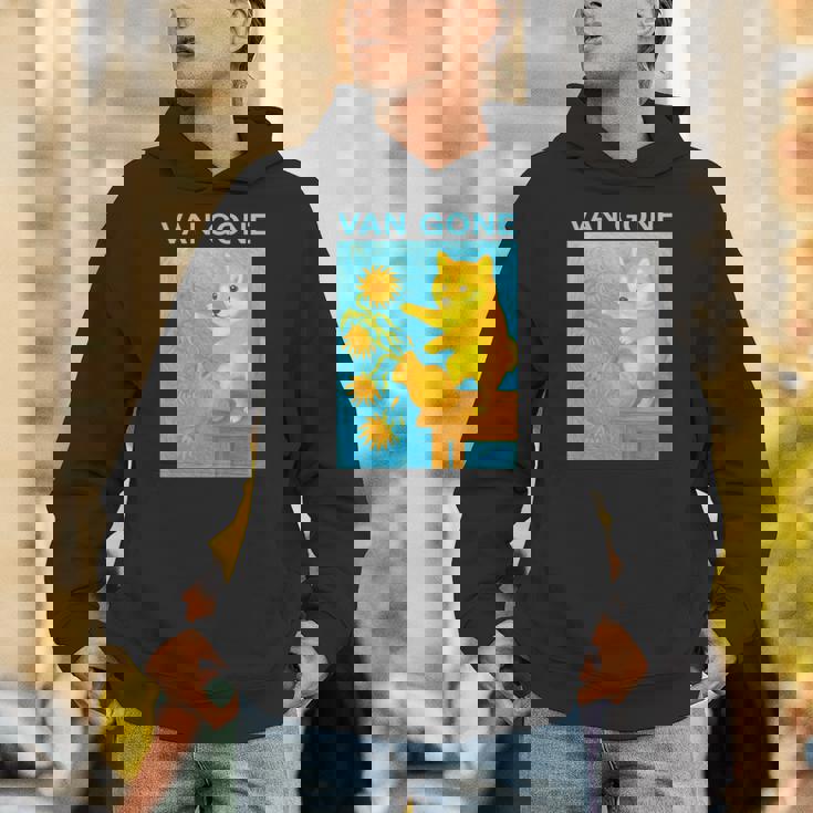 面白いtシャツ 柴犬 ゴッホ イヌ わんこ メンズ 犬好き グッズ かわいい おもしろ 面白い 服 ネタ 長袖tシャツ パーカー