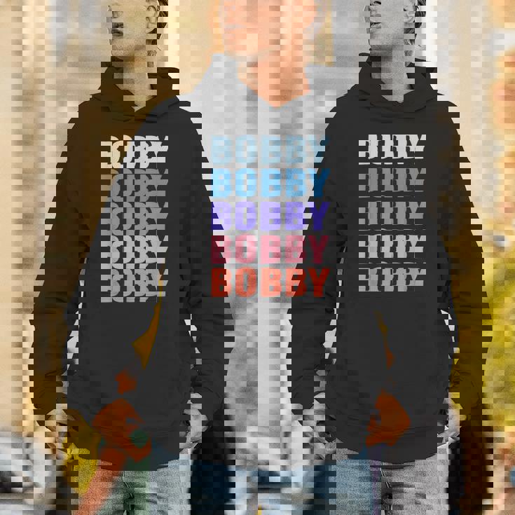 面白いギフト名 ボビー 名前入り パーカー