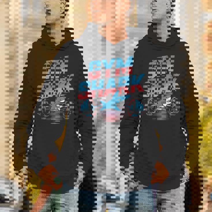 面白いジムシャークシャツ – フィットネス愛好家tシャツ パーカー