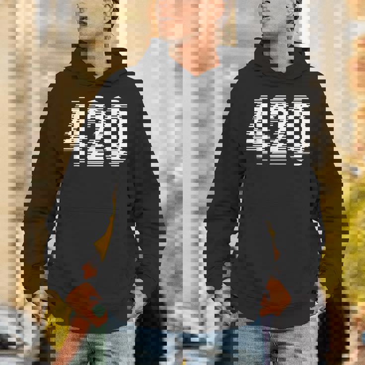 面白いマリファナ-目の錯覚 420 パーカー