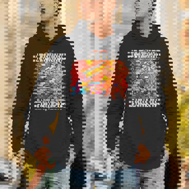 面白い不快なミーム 痔克服ジョーク 恥ずかしい パーカー