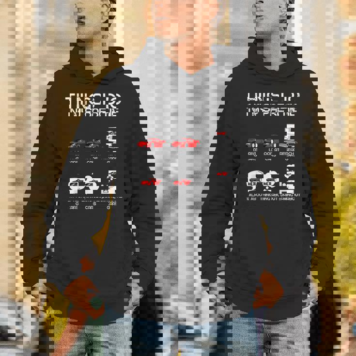 面白い車好き空き時間の車でやること パーカー