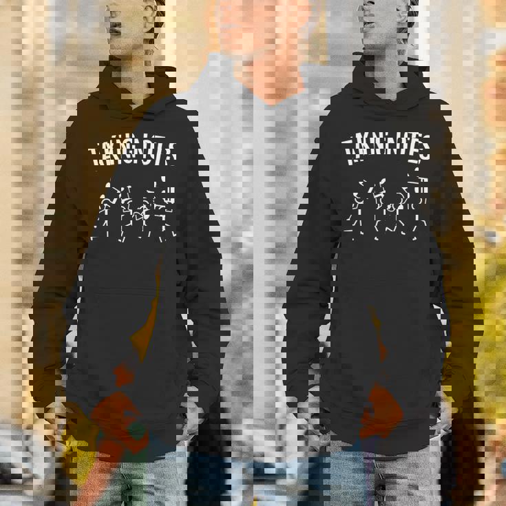 面白い音楽愛好家 音符 ギフト 長袖tシャツ パーカー