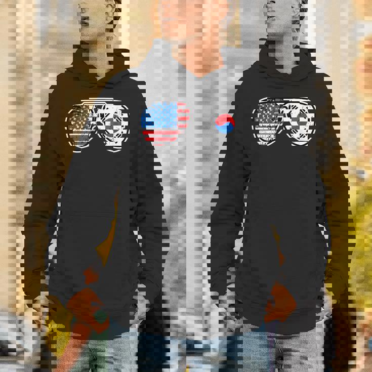 韓国アメリカン プライド サングラス 韓国国旗 アメリカ国旗 パーカー