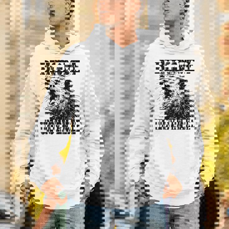 Raccoon Become Ungovernable ビンテージ グラフィック パンダ ミーム パーカー