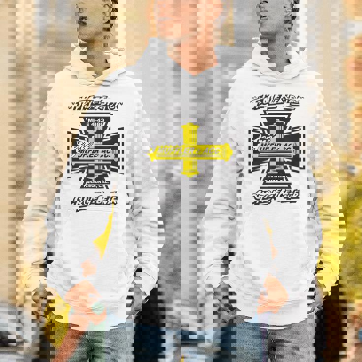 Gene's Mufflers アイアンクロス パーカー