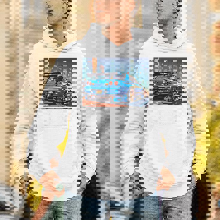 Jdmナイトドリフトレースカー東京スカイラインデザイン。 パーカー