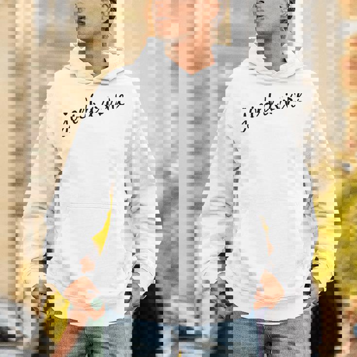 Joie Deivre フランス語の格言tシャツ パーカー