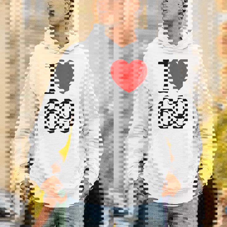 I Love 69 ファニーtシャツ パーカー