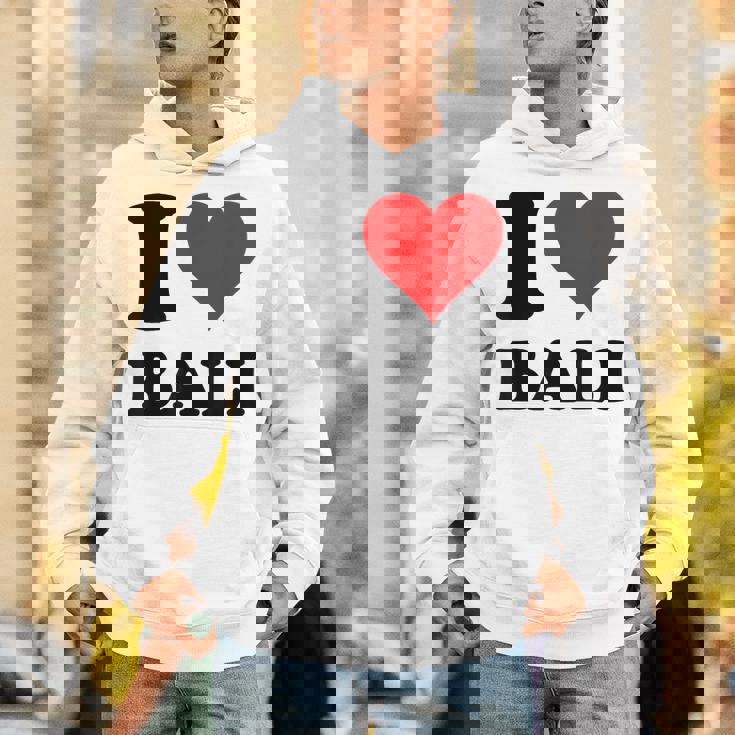 I Love Bali パーカー