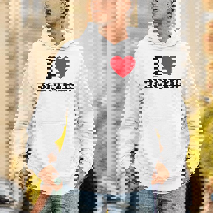 I Love Bbq リブ パーカー