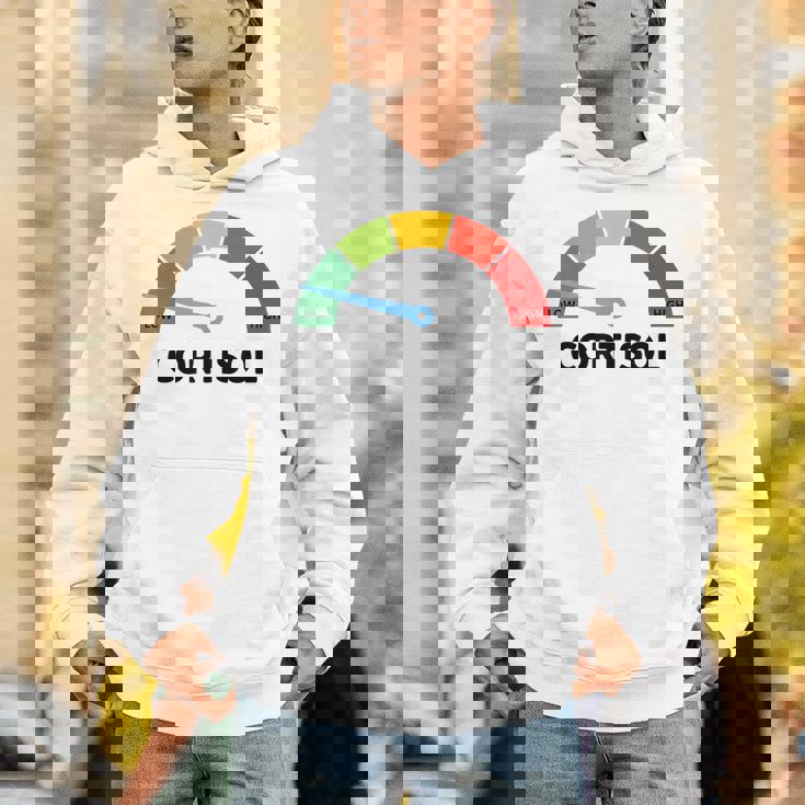 Low Cotisol Maxxing おもしろミーム ソーシャルメディア 自己改善 パーカー