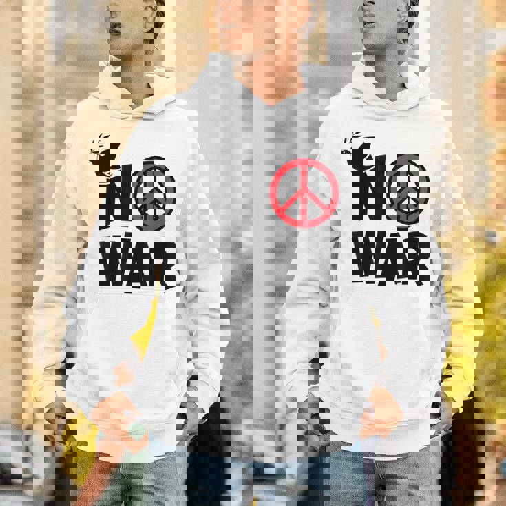 No War 反戦 平和の鳩 パーカー