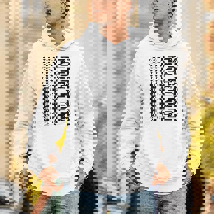 Norton 苗字 urname Team Norton Family Reunion 長袖tシャツ パーカー