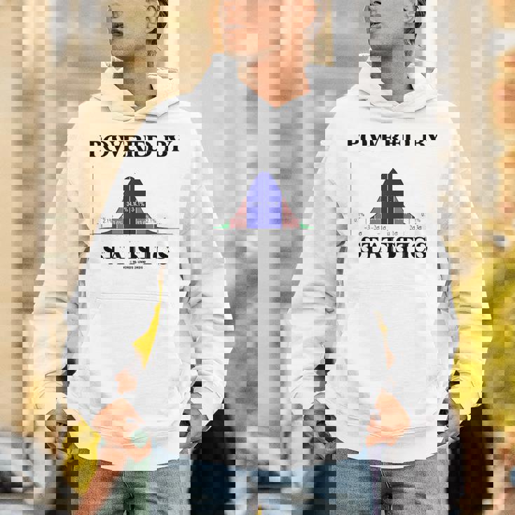 Powered Bytatistics ベルカーブ オタク ユーモア パーカー