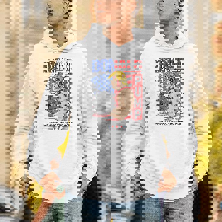 Trump Donald Pump Make Americatrong Again パーカー