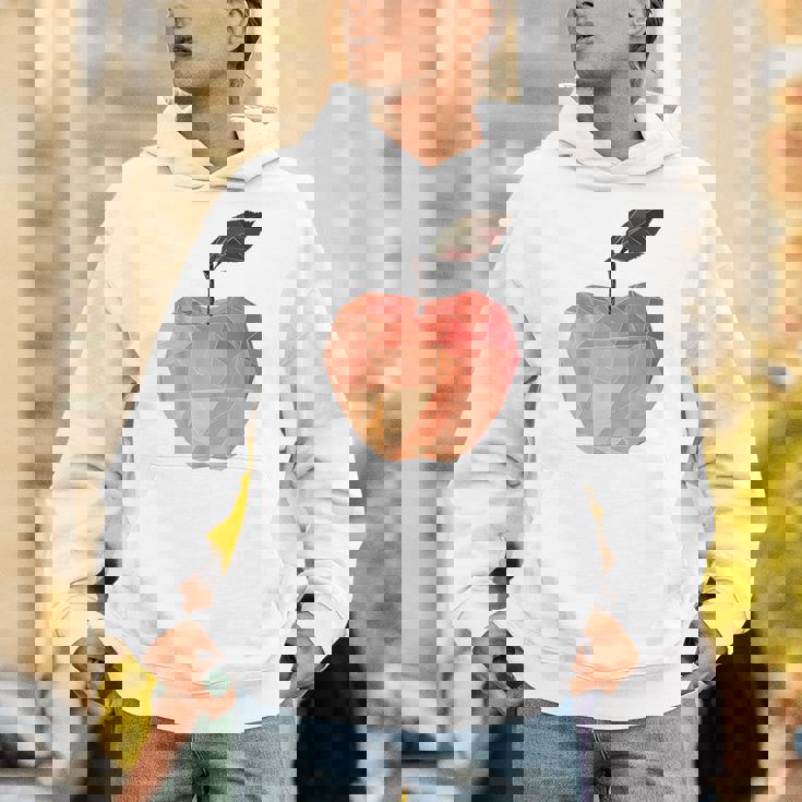 りんご フルーツ モチーフ アート りんご パーカー