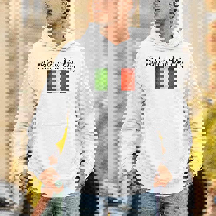 イタリア製イタリア国旗シャツ。 パーカー