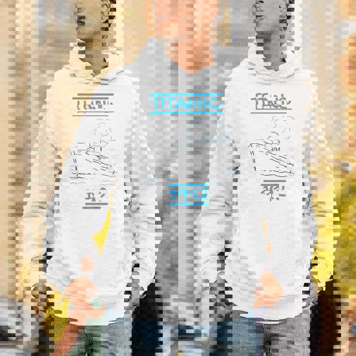 キッズ タイタニック キッズ 帆船 ヴィンテージ クルーズ ベッセル 1912 パーカー