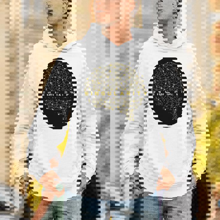 シンギュラリティ 強力ジェネレーティブai人工知能データ 長袖tシャツ パーカー