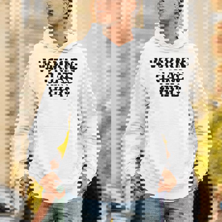 ジョン・ロック平和活動家が着用したワーキングクラスヒーロー。 パーカー