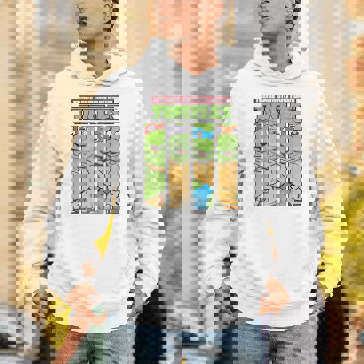 ティーンエイジ・ミュータント・ニンジャ・タートルズ フェイスパネル グラフィックtシャツ パーカー