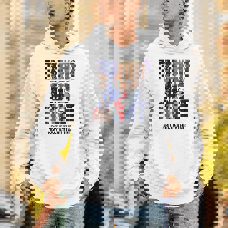 トランプはすべてについて正しかった-トランプ・キス・フラッグ パーカー