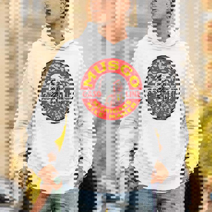 バックプリントのみ レトロ ヴィンテージ ガソリンスタンド ムスゴ ガソリンオイル パーカー