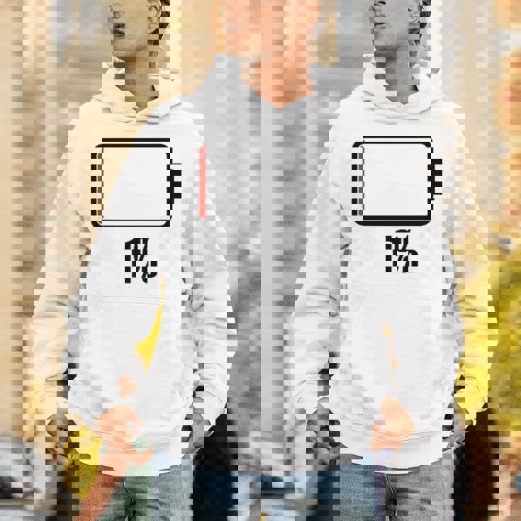 バッテリー1シャツ残り1バッテリーデッドシャツのバッテリー残量が少なくなりました。 パーカー