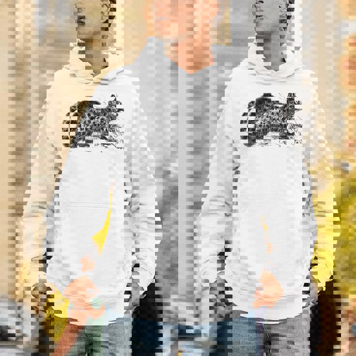 パームシベット アニマルプリント パーカー