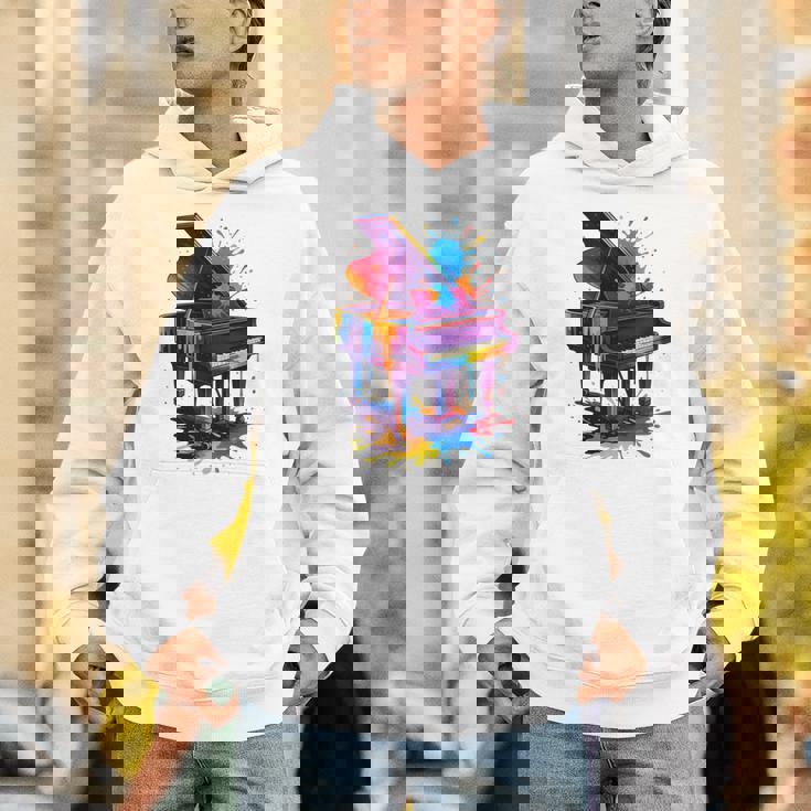 ピアノ ティー 楽器 ピアノ 長袖tシャツ パーカー