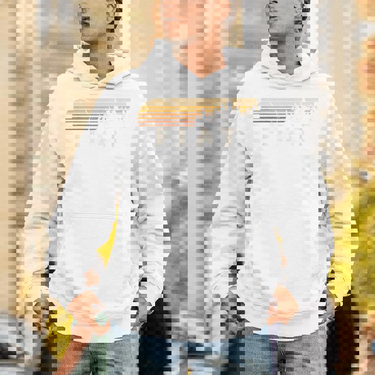 フィアット、Ks ヴィンテージ エバーグリーン サンセット 80年代 レトロ パーカー