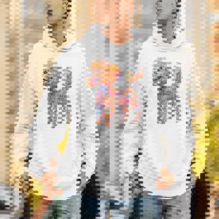 プードル 犬 モチーフ ペット イラスト プードル パーカー