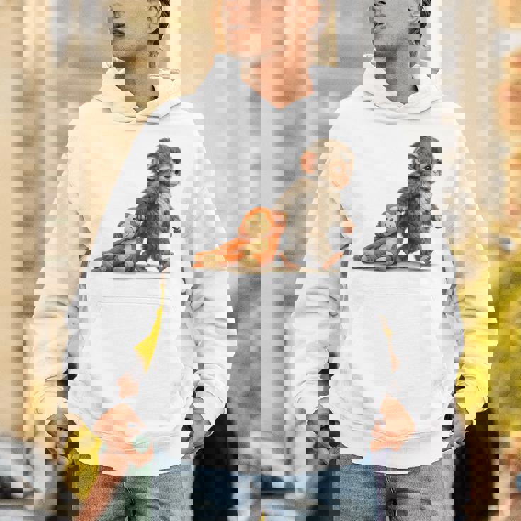 モンキーパンチ ベビー マカク リトルパンチ ビッグ キュート ラブ ぬいぐるみ パーカー