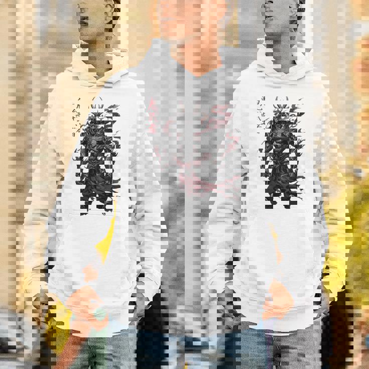 侍戦士 鬼 ダークファンタジー 日本漫画 パーカー