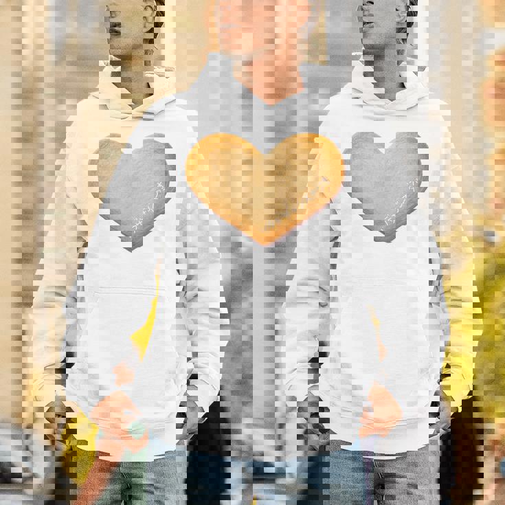 大きなハートのクッキー パーカー