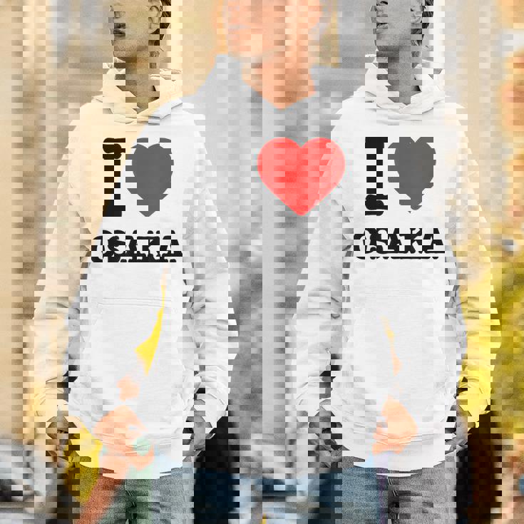 大阪大好き I Love Osaka パーカー