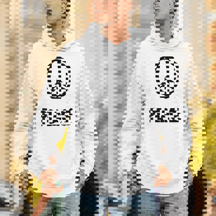 平和の印 平和のシンボル 世界平和 希望 調和 Peaceign World Peaceymbol Hope パーカー