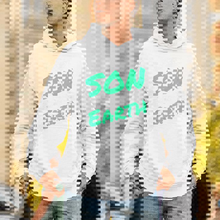 息子の男のための最高の息子の誕生日プレゼント Beston I Know On Earth パーカー