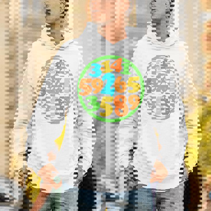 数字円周率ティー パーカー